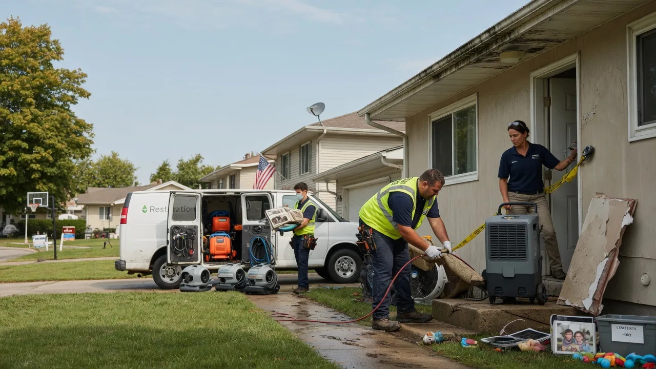 Water Damage Restoration in Mooresville, IN near me